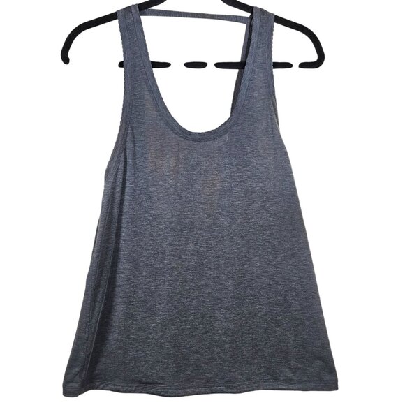 Lululemon Wn Salute the Sun Gray Racerback Tank 6 Athflow Pilatescore Gorpcore - Picture 2 of 7